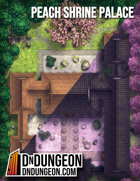 Peach Shrine Palace - D&D Japanese/Asian Battlemap Map Pack