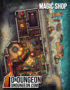 Magic Shop - D&D Asian Fantasy Battlemap Pack