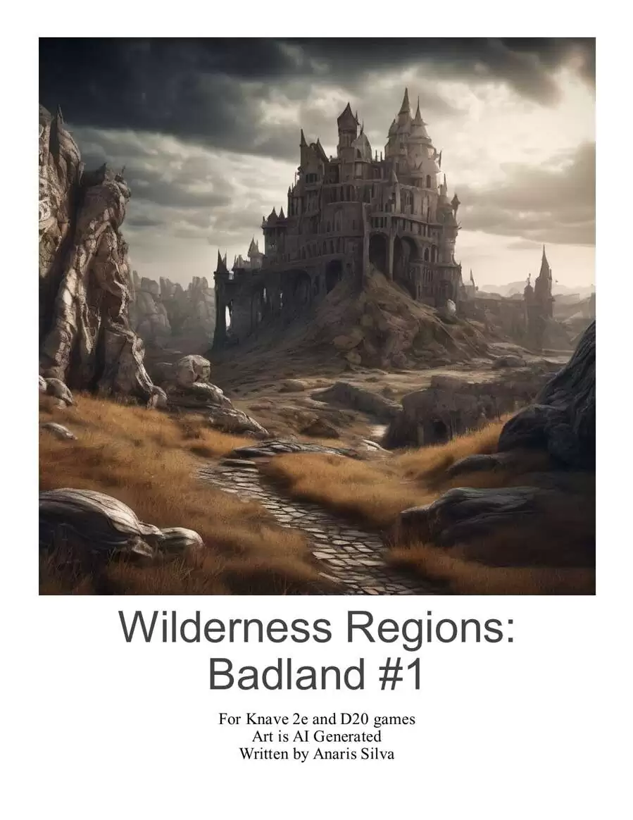 Wilderness Regions Badlands