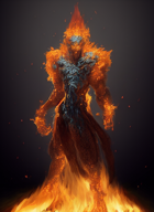 Mini Stock Pack: Fire Elementals (AI Generated Images)
