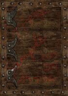 Grimoire Cover Template