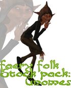 Faery Folk Stock Pack Series One: Gnomes