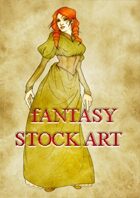 Fantasy Stock Art: Female Human