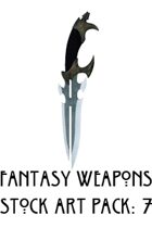 Fantasy Weapon Stock Art Pack: 7
