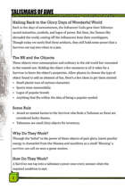 Tailsmans of Awe (Bonus Wasted World Content)