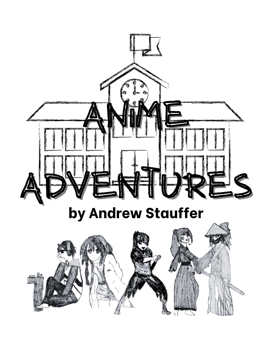 Anime Adventures - SRAS Games | DriveThruRPG