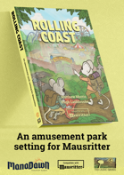 Rolling Coast: An amusement park setting for Mausritter