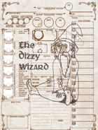 Wild West Character Sheets