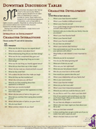 Downtime Discussion Tables