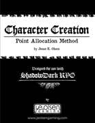 Character Creation: Point Allocation Method