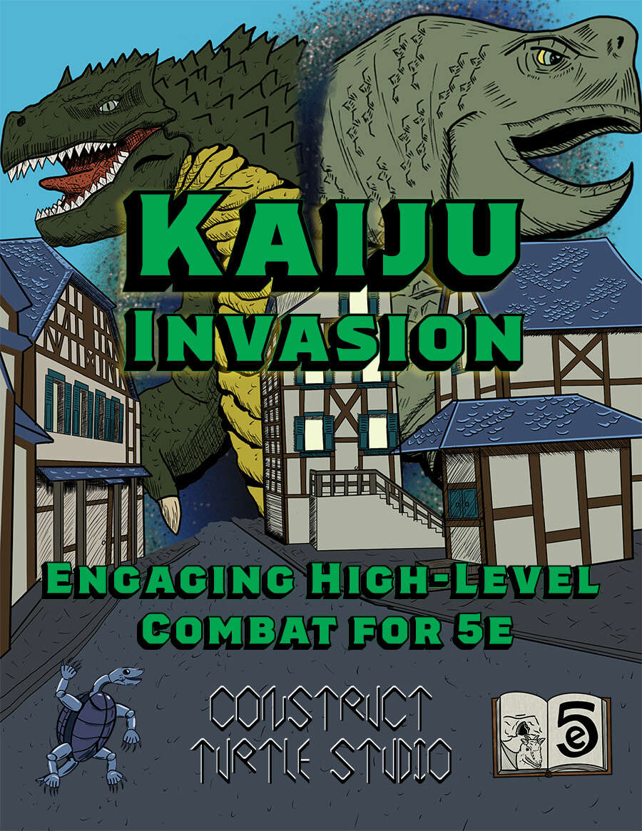 Kaiju Invasion Cover