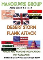 Manoeuvre Group Dessert Storm Flank Attack Gulf War 1 (1991) list 6 and 9 to 13