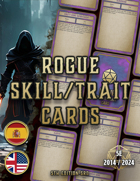 Rogue Skill & Traits Cards D&D 5E
