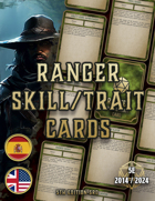 Ranger Skill & Traits Cards D&D 5E