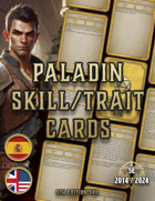 Paladin Skill & Traits Cards D&D 5E