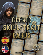Cleric Skill & Traits Cards D&D 5E