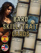 Bard Skill & Traits Cards D&D 5E