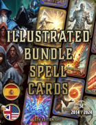 Illustrated Spell Cards D&D 5E [BUNDLE]