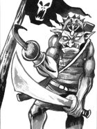 Goblin Buccaneer clip art image