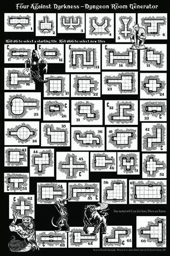 Core Room Generator Poster - Ganesha Games | DriveThruRPG