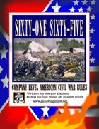 '61-'65 American Civil War Company-Level Rules