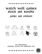 Stock Art Bundle: Janky Art Edition
