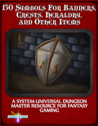 150 Symbols For Banners, Crests, Heraldry, and Other Items