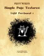 Simple Page Textures: Light Parchment 01