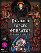 Devilish Forces of Baator for Roll20 VTT