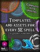 Templates and Assets for every 5E Spell Updated Edition for Roll20 VTT