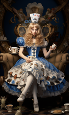 Alice in a magick Wonderland Tarot