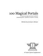 100 Magical Portals