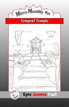 Micro Monthly 21 Tempest Temple