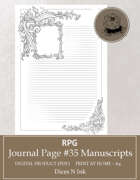 Journal page #35 Medieval Lettering