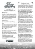 Duty & Honour Almanac #1