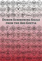 Demon Summoning Sigils from the Ars Goetia