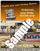 Fantasy Banners or Page Separators Volume 5 Egyptian