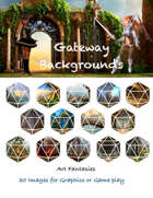 Art Fantasies Gateways Backgrounds
