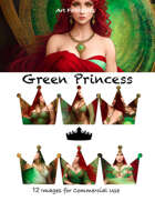 Princess Stock Art - Green Queen