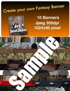 Fantasy Banners or Page Separators Volume 2 Dungeon/Tomb