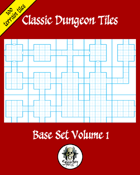 Classic Dungeon Tiles: Base Set Volume 1