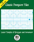 Classic Dungeon Tiles: Lesser Temples of Greygax and Arnemoor