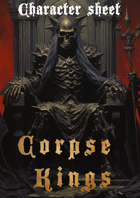 Corpse Kings Character Sheet