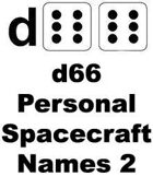 d66 Personal Spacecraft Names 2