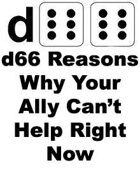 d66 Reasons Why Your Ally Cannot Help Right Now