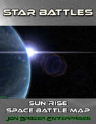 Star Battles: Sun Rise Space Battle Map (VTT)