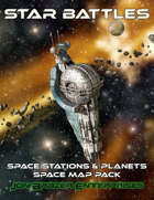Star Battles: Space Stations & Planets Space Map Pack [BUNDLE]
