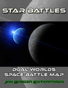Star Battles: Dual Worlds Space Battle Map (VTT)