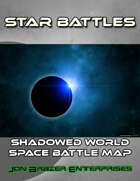 Star Battles: Shadowed World Space Battle Map (VTT)