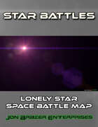 Star Battles: Lonely Star Space Battle Map (VTT)
